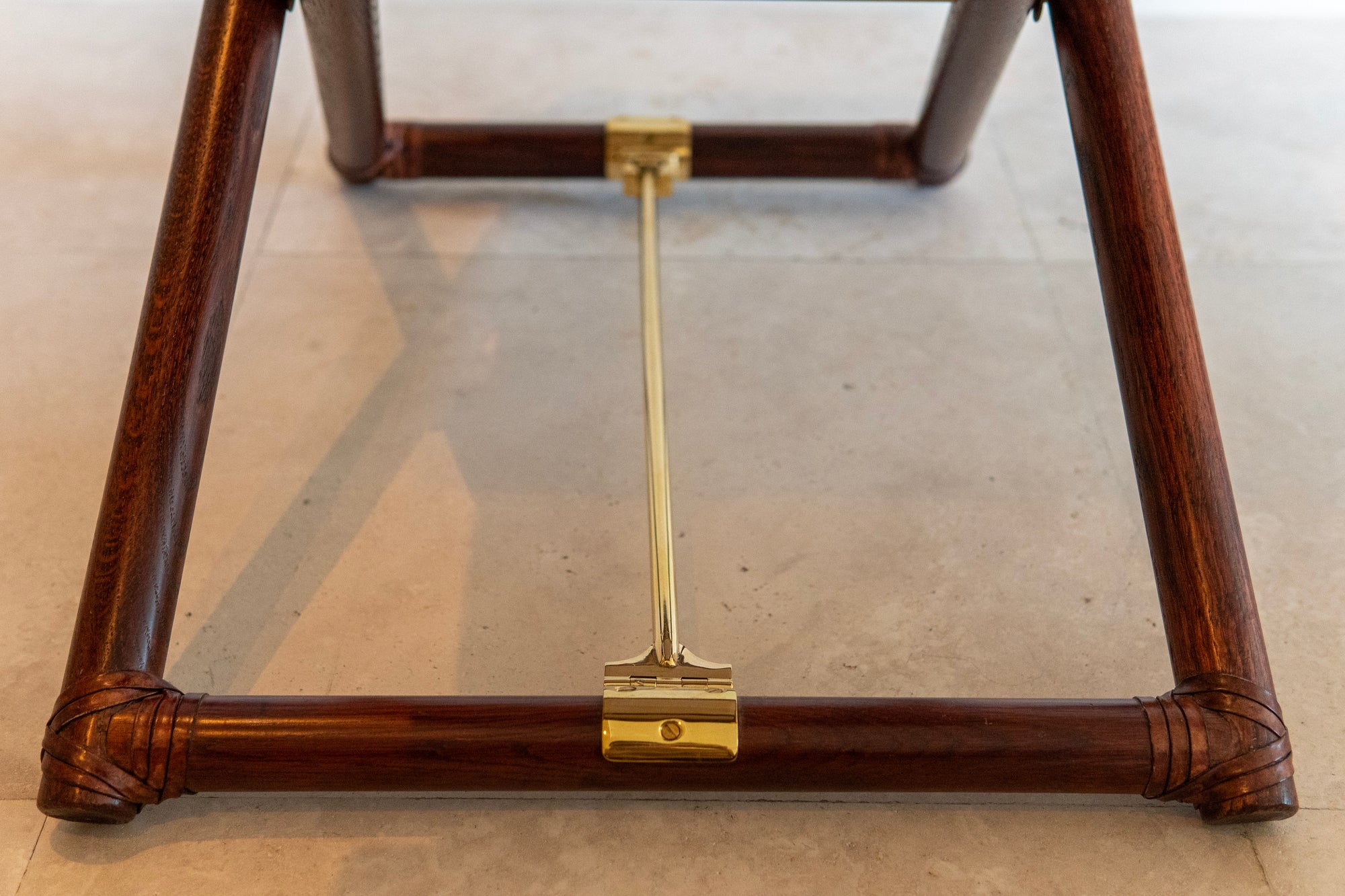 McGuire Director's X-Chair: Velvet Jacquard