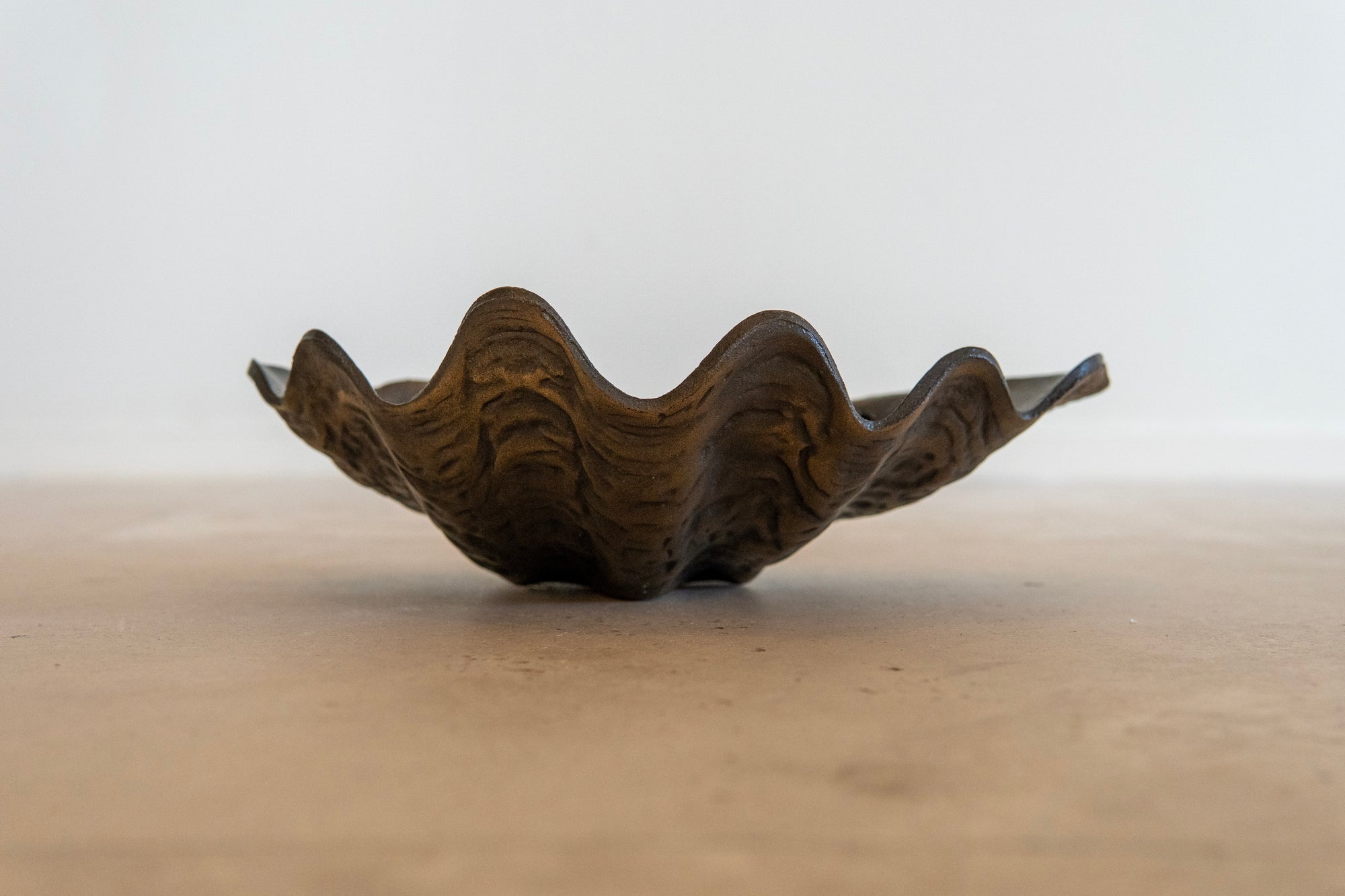 Vintage Iron Shell Dish