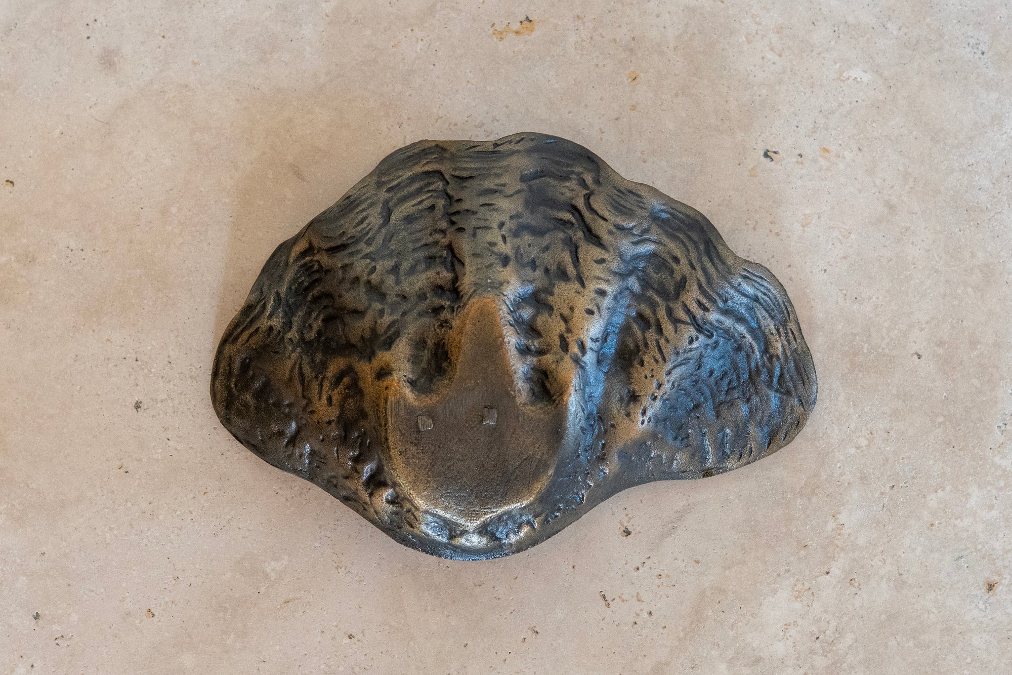 Vintage Iron Shell Dish