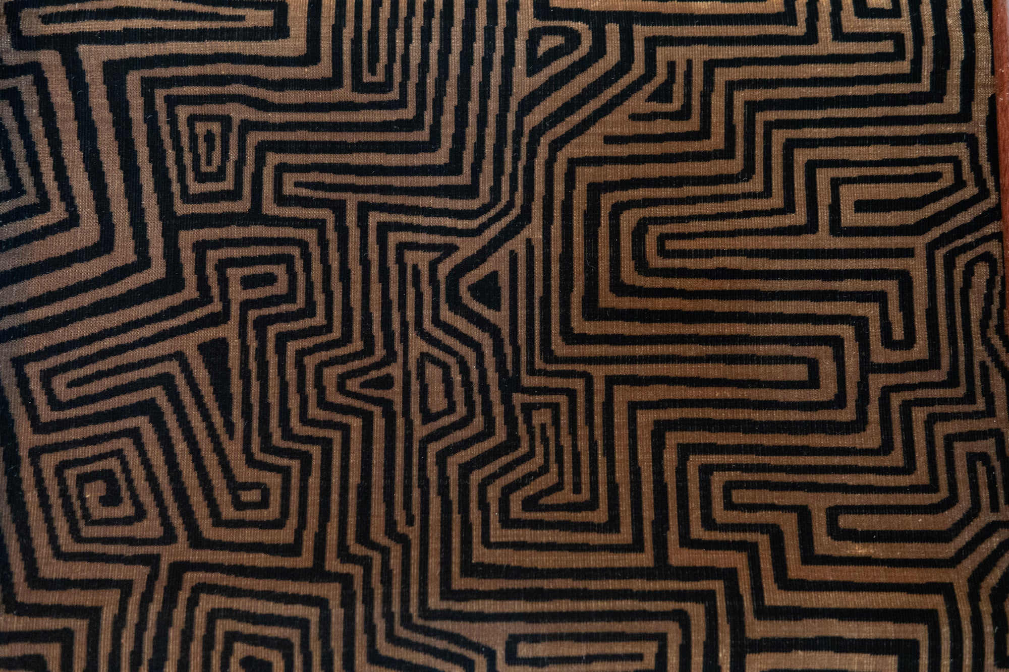 McGuire Director's X-Chair: Velvet Jacquard