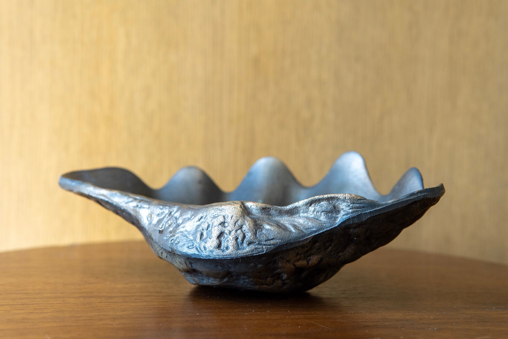 Vintage Iron Shell Dish