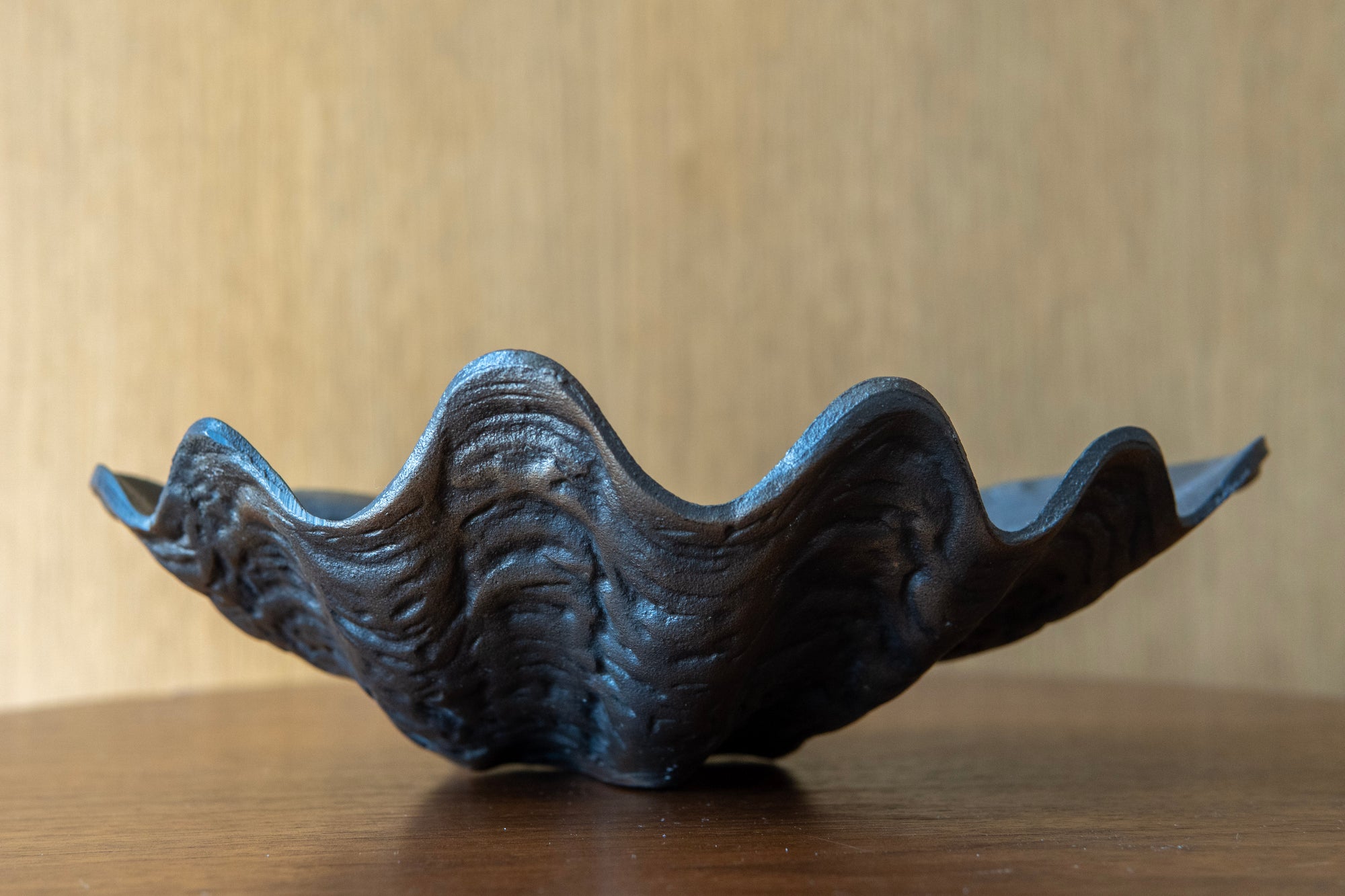 Vintage Iron Shell Dish